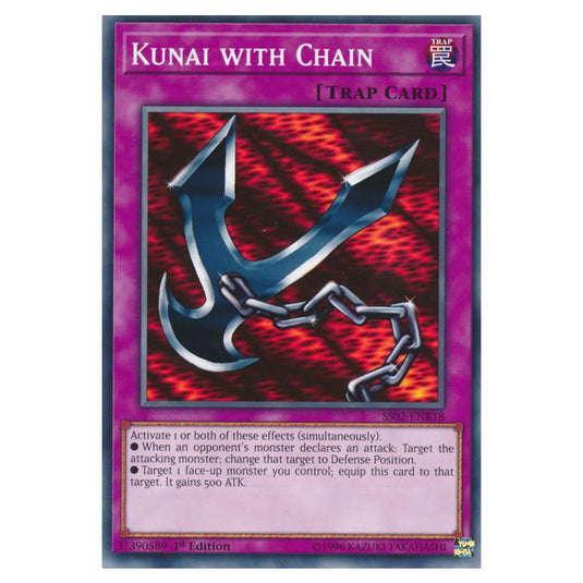 Yu-Gi-Oh! - Speed Duel Starter Decks - Duelists of Tomorrow - Kunai with Chain (Common) SS02-ENB18