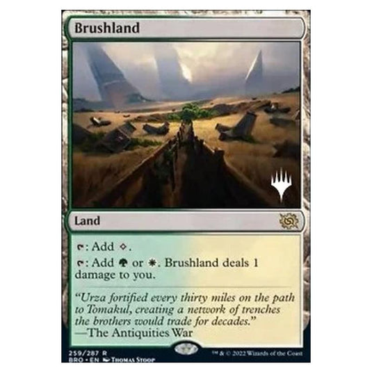 Magic The Gathering - The Brothers' War Promos - Brushland - 259/287
