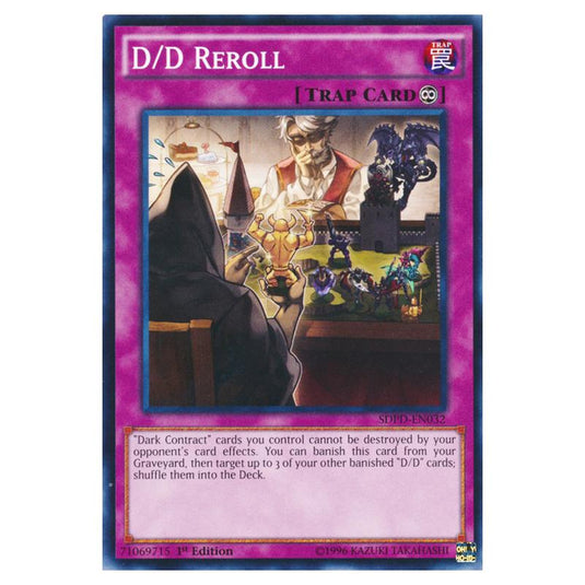 Yu-Gi-Oh! - Pendulum Domination Structure Deck - D/D Reroll (Common) SDPD-EN032