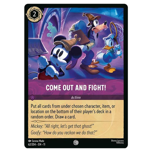 Lorcana - Winterspell - Come Out and Fight! (Common) - 062/204