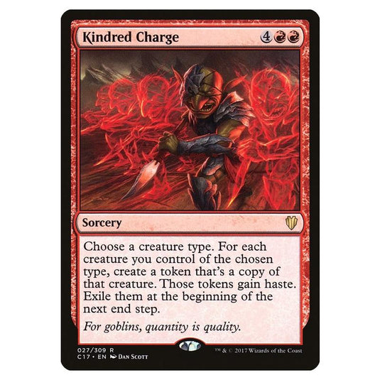 Magic The Gathering - Commander 2017 - Kindred Charge - 027/309