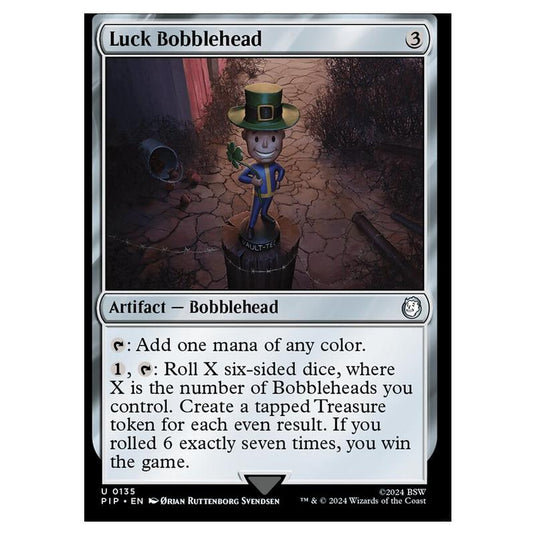 Magic The Gathering - Universes Beyond - Fallout - Luck Bobblehead - 0135