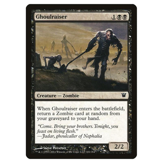 Magic the Gathering - Innistrad - Ghoulraiser - 102/264