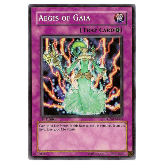 Yu-Gi-Oh! - Strike of Neos - Aegis of Gaia (Secret Rare) STON-EN068