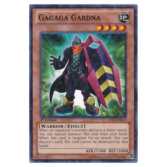 Yu-Gi-Oh! - Star Pack 2014 - Gagaga Gardna (Starfoil Rare) SP14-EN011