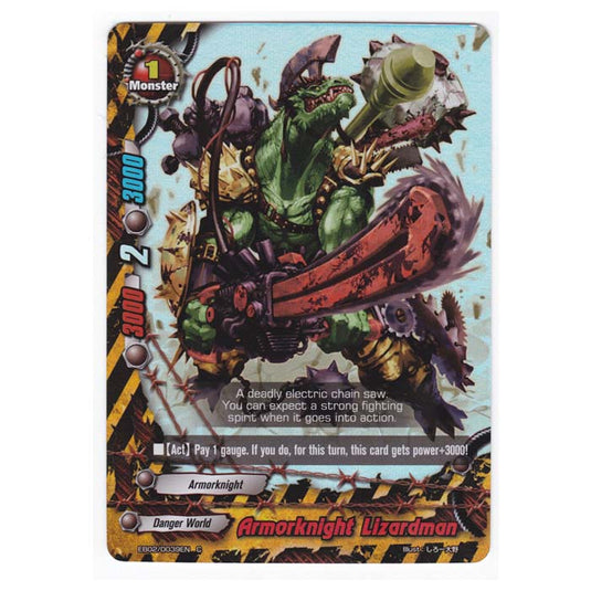 Future Card Buddyfight - Great Clash Dragon VS Danger - Armorknight Lizardman (Reverse) - 39/48