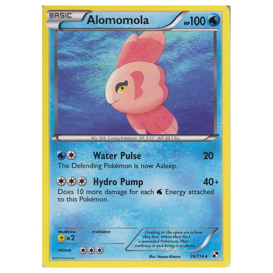 Pokemon - Black & White - Alomomola 39/114