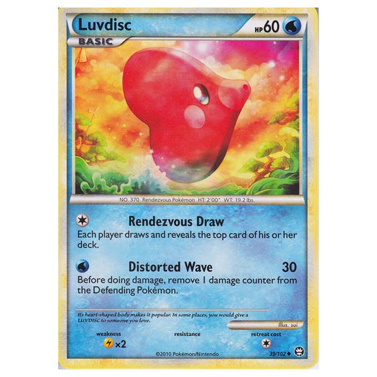 Pokemon - HGSS - Triumphant - Luvdisc 39/102