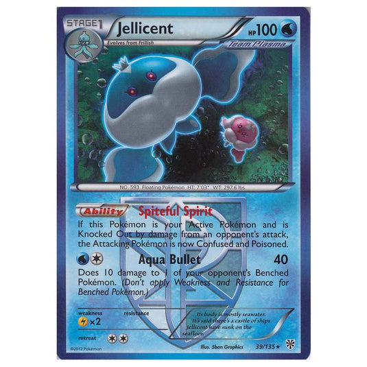 Pokemon - Black & White - Plasma Storm - Jellicent - 039/135