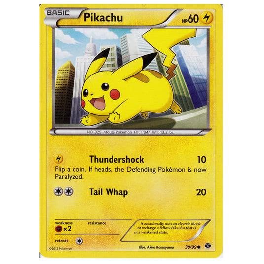 Pokemon - Black & White - Next Destinies - Pikachu 39/99