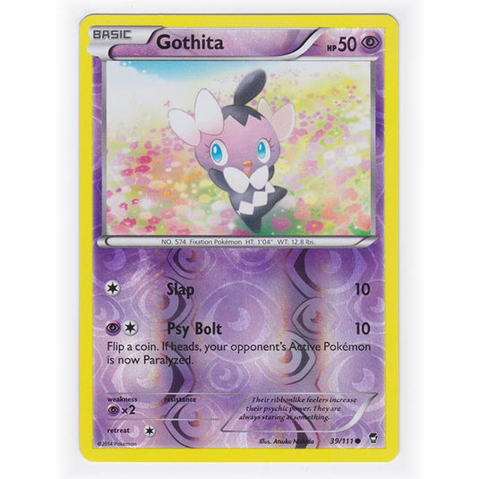 Pokemon - XY Furious Fists - (Reverse Holo) - Gothita - 39/111