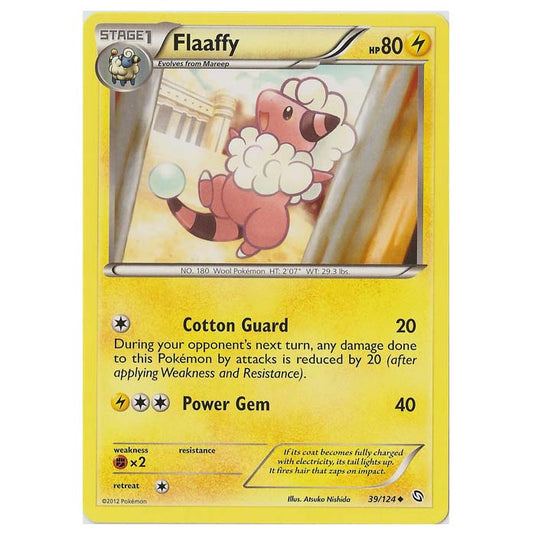 Pokemon - Black & White - Dragons Exalted - Flaaffy - 39/124