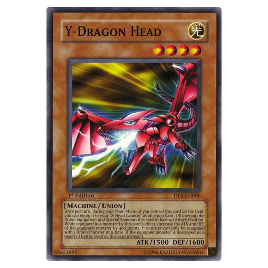 Yu-Gi-Oh! - Duelist Pack - Chazz Princeton - Y-Dragon Head (Common) DP2-EN006