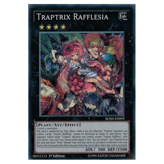 Yu-Gi-Oh! - Breakers of Shadow - Traptrix Rafflesia (Secret Rare) BOSH-EN099