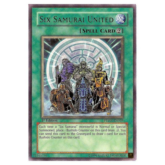 Yu-Gi-Oh! - Phantom Darkness - Six Samurai United (Rare) PTDN-EN059