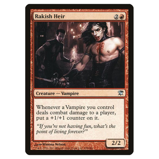 Magic the Gathering - Innistrad - Rakish Heir - 158/264