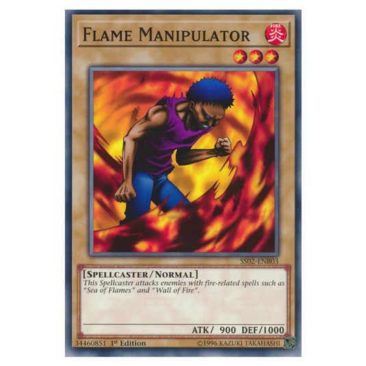 Yu-Gi-Oh! - Speed Duel Starter Decks - Duelists of Tomorrow - Flame Manipulator (Common) SS02-ENB03