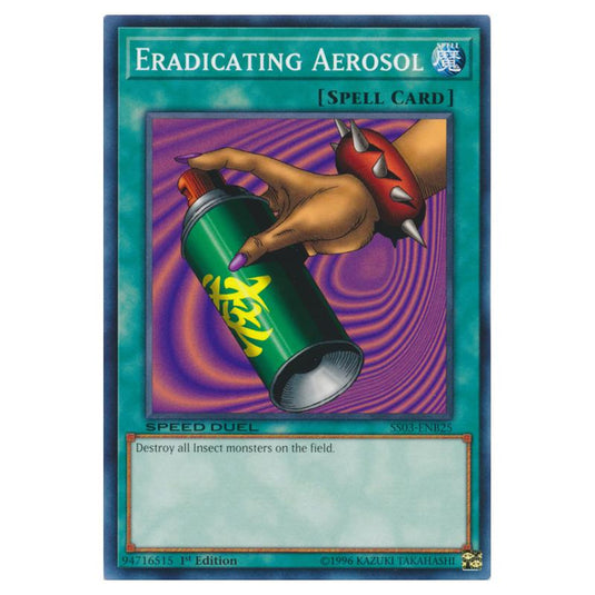 Yu-Gi-Oh! - Speed Duel Starter Decks - Ultimate Predators - Eradicating Aerosol (Common) SS03-ENB25