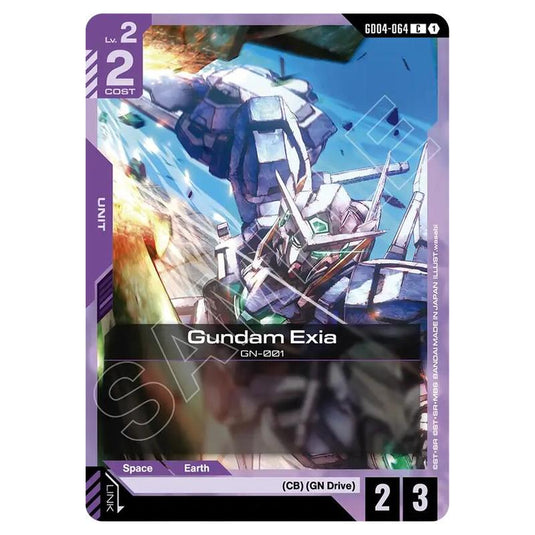 Gundam Card Game - GD-04: Phantom Aria - Gundam Exia (C) - GD04-064