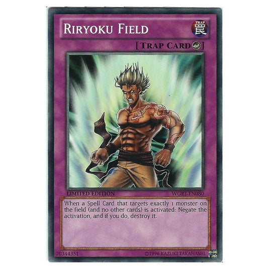 Yu-Gi-Oh! - War of the Giants Reinforcements - Riryoku Field (Common) WGRT-EN080