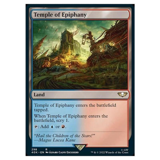Magic The Gathering - Universes Beyond - Warhammer 40k - Temple of Epiphany - 298/168