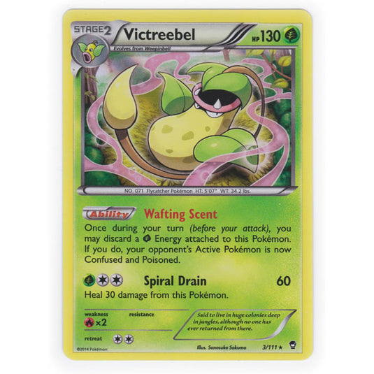 Pokemon - XY Furious Fists - Victreebel - 3/111