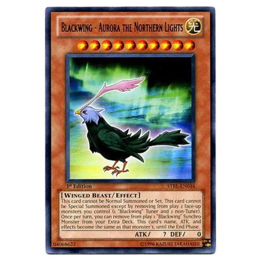 Yu-Gi-Oh! - Starstrike Blast - Blackwing - Aurora the Northern Lights (Rare) - STBL-EN016