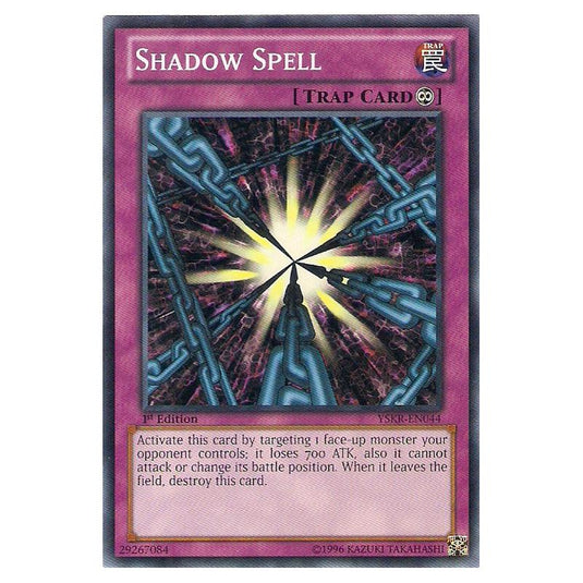 Yu-Gi-Oh! - Starter Deck - Kaiba Reloaded - Shadow Spell (Common) YSKR-EN044