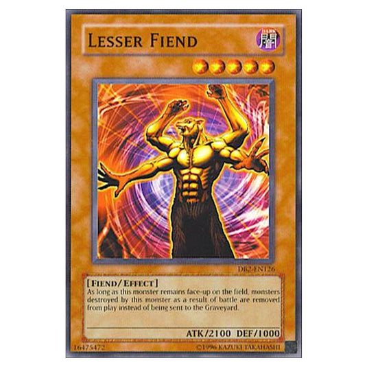 Yu-Gi-Oh! - Dark Beginning 2 - Lesser Fiend (Common) DB2-EN126