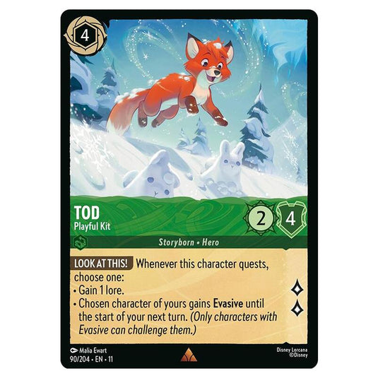 Lorcana - Winterspell - Tod - Playful Kit (Rare) - 090/204