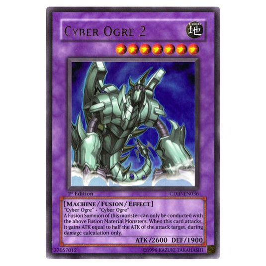 Yu-Gi-Oh! - Cyberdark Impact - Cyber Ogre 2 (Ultra Rare) CDIP-EN036