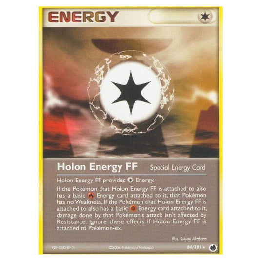 Pokemon - EX Dragon Frontiers - Holon Energy FF - 084