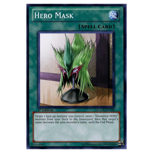 Yu-Gi-Oh! - Legendary Collection 2 - The Duel Academy Years Mega Pack - Hero Mask (Common) LCGX-EN103