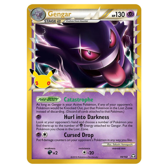 Pokemon - 30th Celebration - Gengar - 94/102