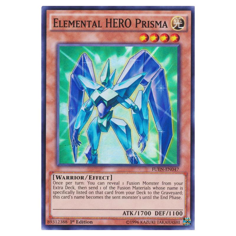 Yu-Gi-Oh! - Fusion Enforcers - Elemental HERO Prisma (Super Rare) FUEN