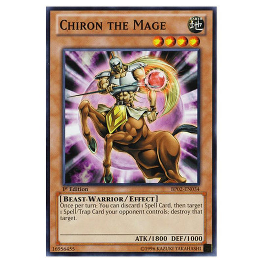 Yu-Gi-Oh! - Battle Pack 2 - War of the Giants - Chiron the Mage (Common) BP02-EN034