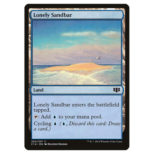 Magic The Gathering - Commander 2014 - Lonely Sandbar - 304