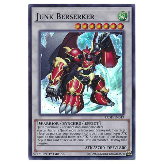 Yu-Gi-Oh! - Legendary Collection 5D's Mega Pack - Junk Berserker (Super Rare) LC5D-EN043