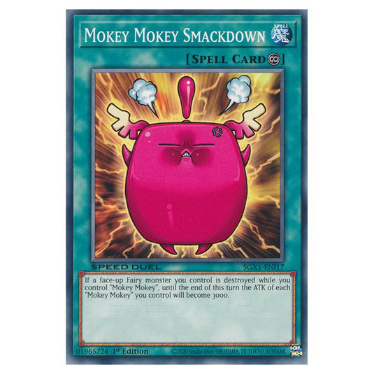 Yu-Gi-Oh! - Speed Duel GX - Duel Academy Box - Mokey Mokey Smackdown (Common) SGX1-ENI17