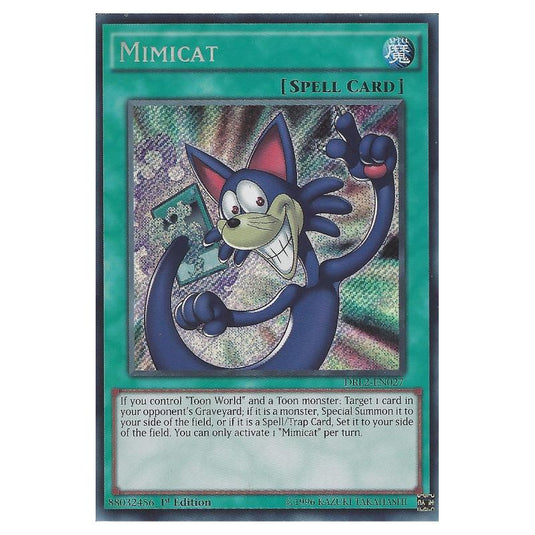Yu-Gi-Oh! - Dragons of Legend 2 - Mimicat (Secret Rare) DRL2-EN027