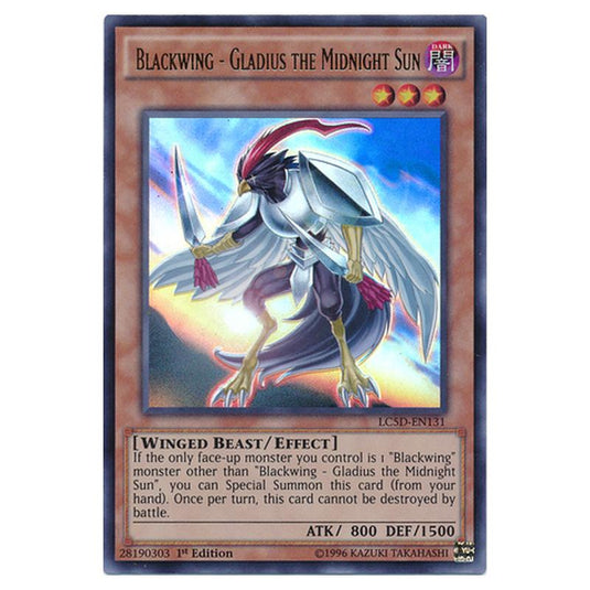 Yu-Gi-Oh! - Legendary Collection 5D's Mega Pack - Blackwing - Gladius the Midnight Sun (Ultra Rare) LC5D-EN131
