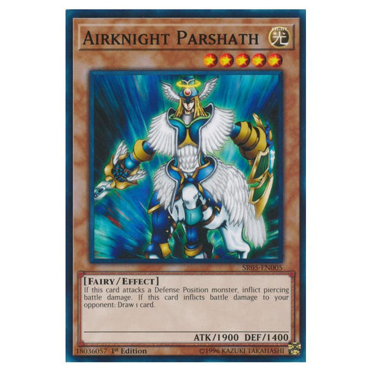 Yu-Gi-Oh! - Structure Deck - Wave of Light - Airknight Parshath (Common) SR05-EN005