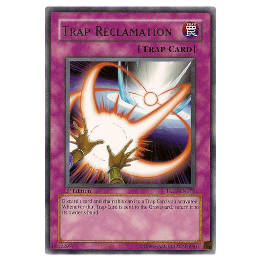 Yu-Gi-Oh! - Tactical Evolution - Trap Reclamation (Rare) TAEV-EN077