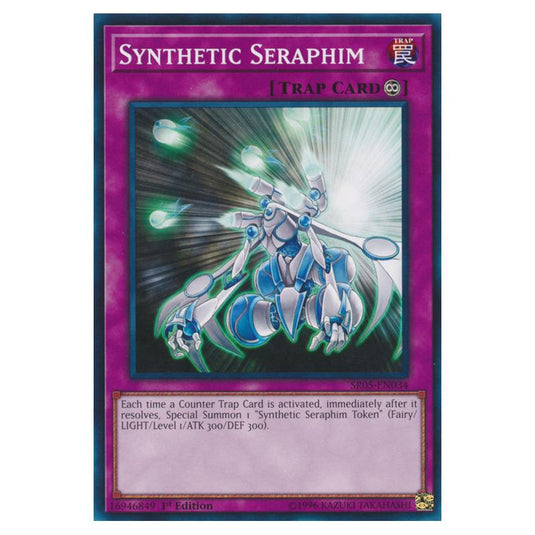 Yu-Gi-Oh! - Structure Deck - Wave of Light - Synthetic Seraphim (Common) SR05-EN034