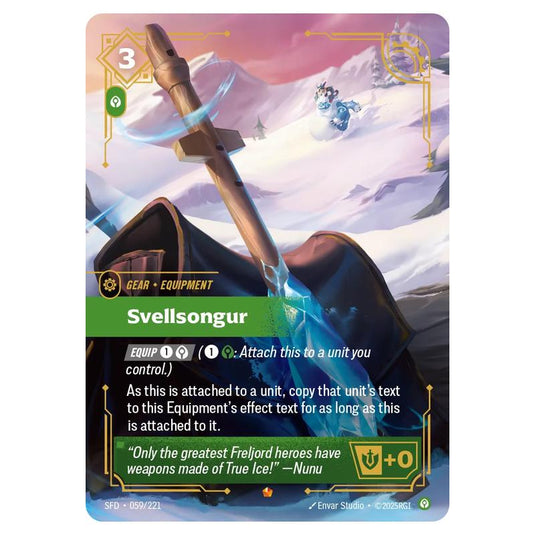 Riftbound: League of Legends TCG - Spiritforged - Svellsongur - 059/221