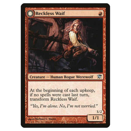 Magic the Gathering - Innistrad - Reckless Waif // Merciless Predator - 159/264
