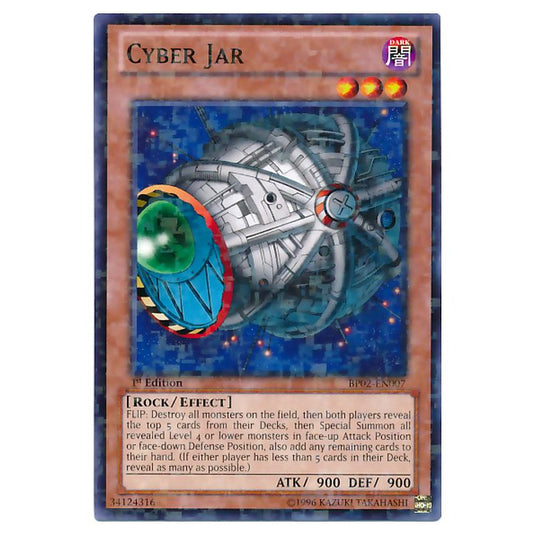 Yu-Gi-Oh! - Battle Pack 2 - War of the Giants - Cyber Jar (Mosaic Rare) BP02-EN007