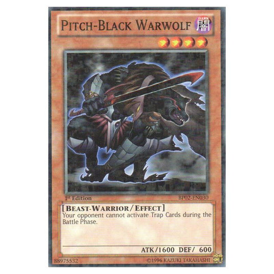 Yu-Gi-Oh! - Battle Pack 2 - War of the Giants - Pitch-Black Warwolf (Mosaic Rare) BP02-EN030