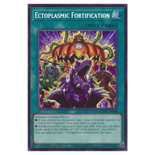 Yu-Gi-Oh! - Maze of Muertos - Ectoplasmic Fortification (Secret Rare) - MZMU-EN008