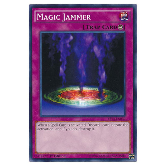 Yu-Gi-Oh! - Super Starter - Space-Time Showdown - Magic Jammer (Common) YS14-EN039